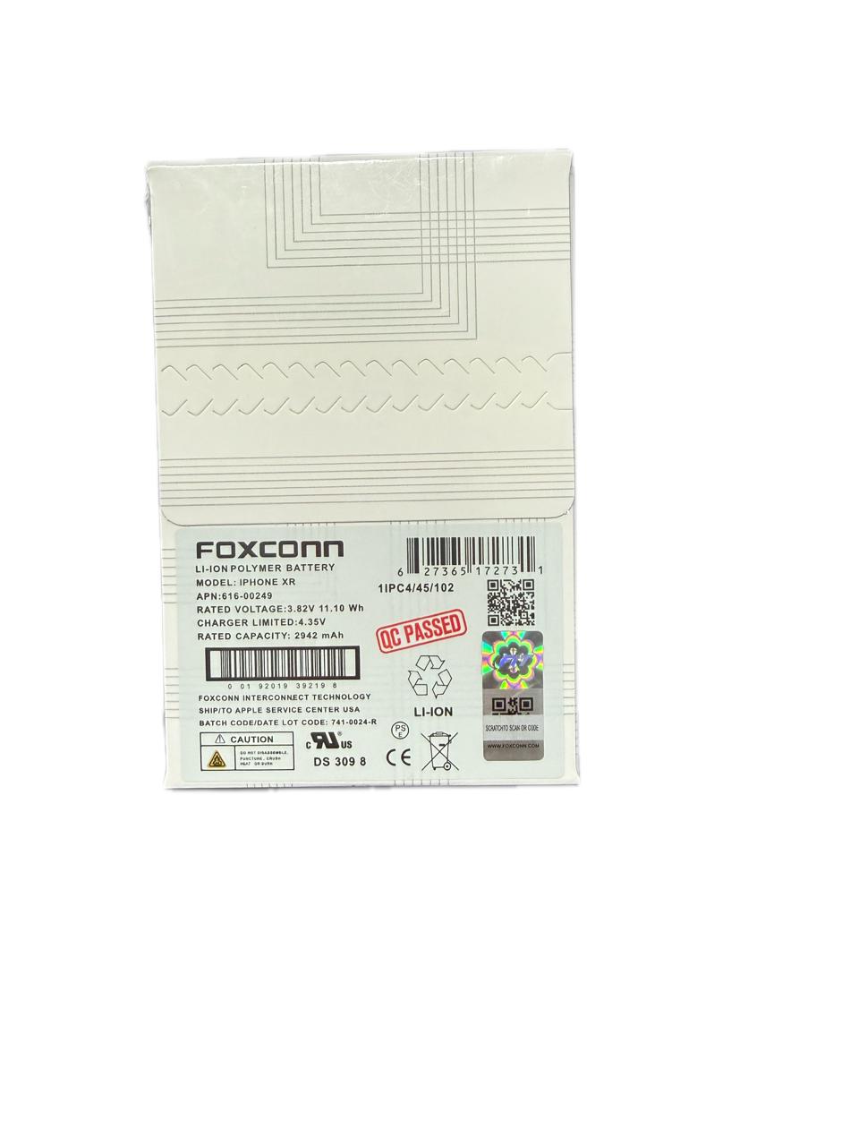 BATERIA IP XR FOXCONN 2